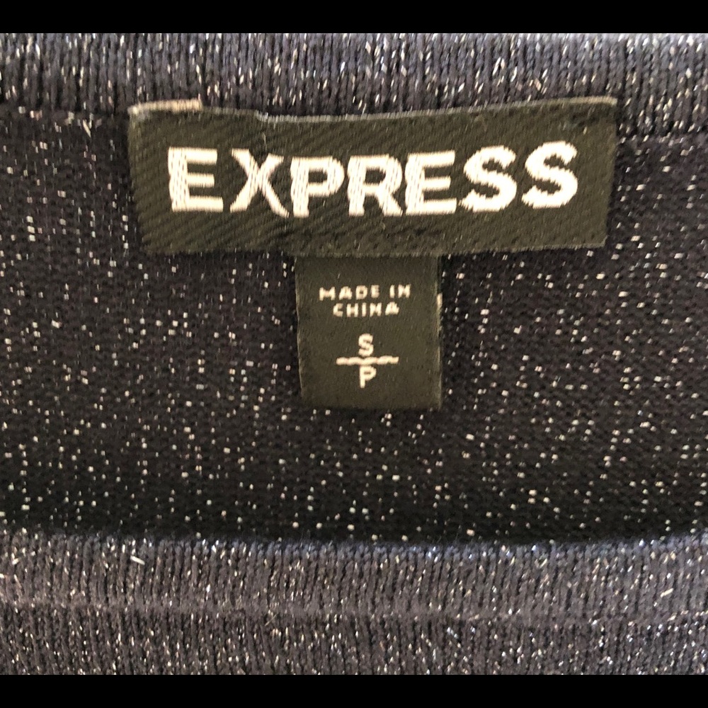 Express Sparkle Holiday Party Dress - Picture 3 of 3